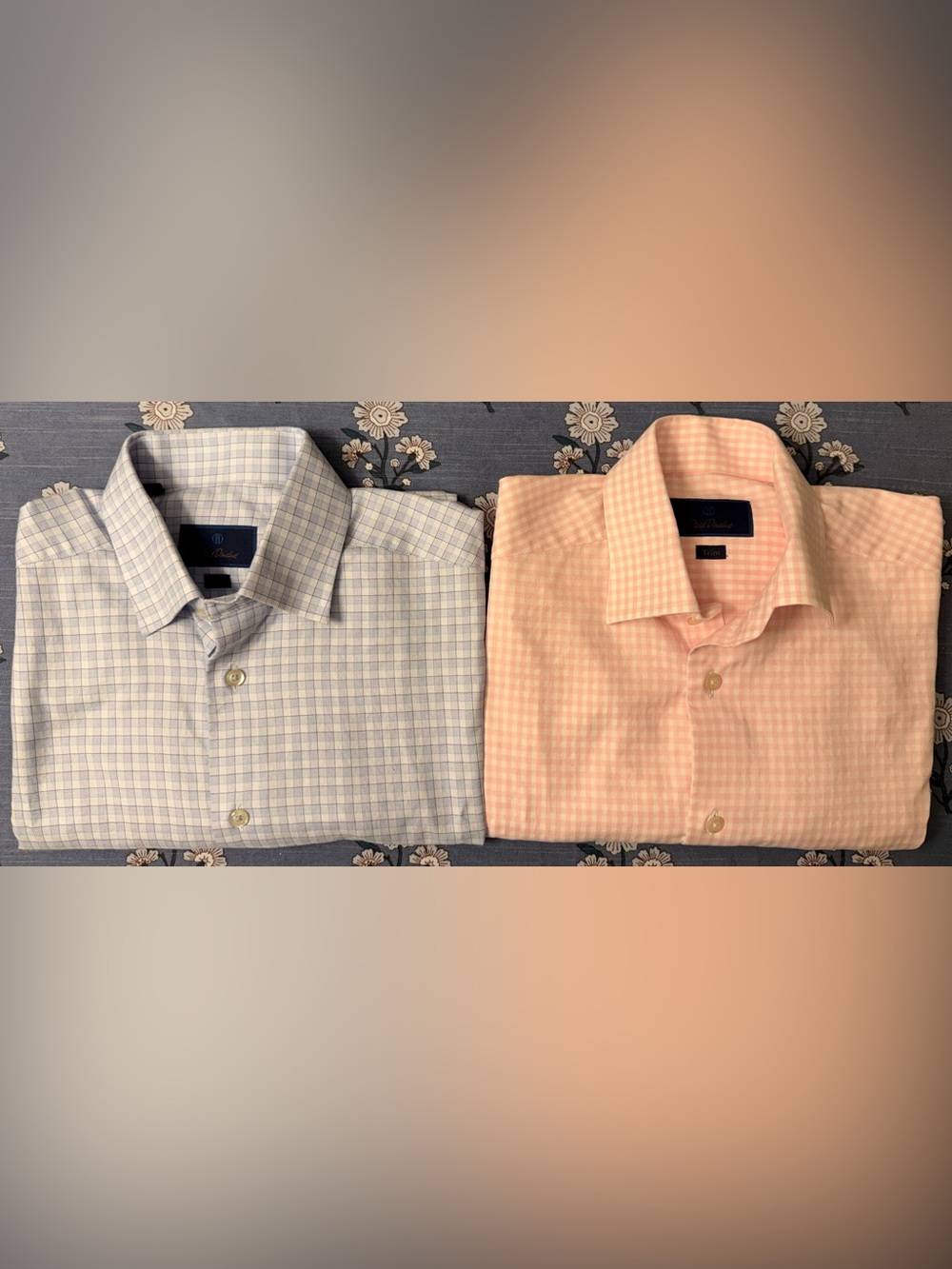 David Donahue Cotton Dress Shirt Bundle – Men’s 15.5 (34/35) – EUC